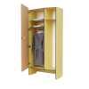 Шкаф для верхней одежды персонала во входную группу из коллекции мебели «НЕГА» (желтый) - «globural.ru» - Архангельск