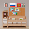 Уголок патриотического воспитания для дошкольников "Россия" Стандартный - «globural.ru» - Архангельск