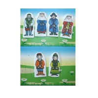 Набор пальчиковых кукол "Семья казахская" - «globural.ru» - Архангельск