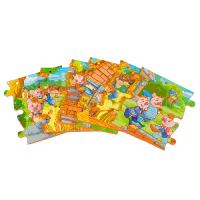 Пазлы Книжка "Три поросенка" - «globural.ru» - Архангельск