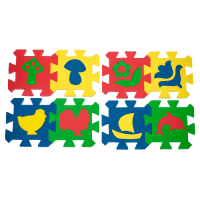 Коврик Мозаика (14х14см, 8 шт.) - «globural.ru» - Архангельск