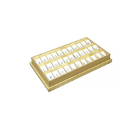 Английский алфавит на пластиковых табличках. Синий. Печатные буквы. 20/20 штук - «globural.ru» - Архангельск