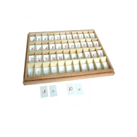 Прописной алфавит на пластиковых табличках. Синий/красный - «globural.ru» - Архангельск