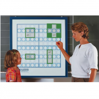 Магнитный плакат "Сотенный квадрат". (Серия "От 1 до 100") с методическими рекомендациями - «globural.ru» - Архангельск