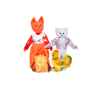 Набор шагающих кукол к сказке "Кот, Петух и Лиса" - «globural.ru» - Архангельск