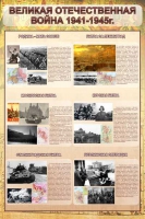 Стенд"Великая отечественная война (битвы)" - «globural.ru» - Архангельск