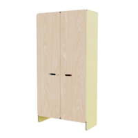 Шкаф под инвентарь из коллекции «НЕГА» (цвет желтый) - «globural.ru» - Архангельск