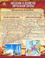 Стенд "Населения и хозяйство Зарубежной Европы" - «globural.ru» - Архангельск