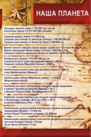 Стенд "Наша планета" - «globural.ru» - Архангельск