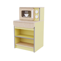 Модуль с микроволновкой из коллекции «НЕГА» (желтый) - «globural.ru» - Архангельск