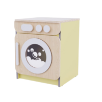 Стиральная машина из коллекции «НЕГА» (желтый) - «globural.ru» - Архангельск