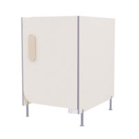 Гигиеническая кабинка из коллекции «НЕГА» (цвет бежевый) - «globural.ru» - Архангельск