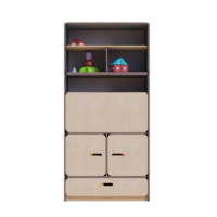 Стеллаж-трансформер с рабочим местом специалиста из коллекции «НЕГА» (голубой) - «globural.ru» - Архангельск