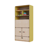 Стеллаж-трансформер с рабочим местом специалиста из коллекции «НЕГА» (желтый) - «globural.ru» - Архангельск