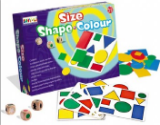 Игра развивающая геометрическая "Форма, размер, цвет" - «globural.ru» - Архангельск