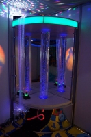 Релаксационный уголок «Отражение» с пузырьковой колонной и фиберволокном - «globural.ru» - Архангельск