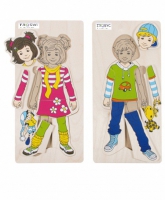 Развивающий пазл "Аника и Денис" - «globural.ru» - Архангельск