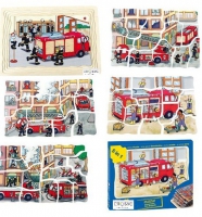Развивающий пазл "Пожарная бригада" - «globural.ru» - Архангельск