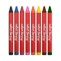 Мелки восковые 8 цветов - «globural.ru» - Архангельск