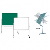 Доска аудиторная поворотная магнитная комбинированная полимерная - «globural.ru» - Архангельск