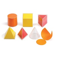 Фигуры геометрические складные 2D в 3D 8 см (6 форм, 3 цвета) - «globural.ru» - Архангельск