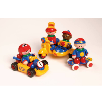 Набор транспорта для малышей "Друзья на колесах" - «globural.ru» - Архангельск