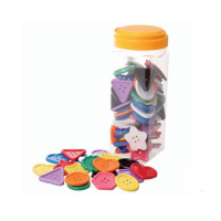 Игра на сенсомоторное развитие "Большие цветные пуговицы" - «globural.ru» - Архангельск