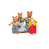 Набор шагающих кукол к сказке "Три медведя" - «globural.ru» - Архангельск