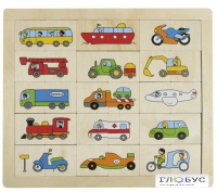 Развивающий пазл "Транспорт" - «globural.ru» - Архангельск