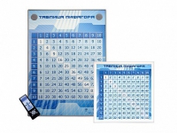 Интерактивный стенд "Таблица Пифагора" адаптивный, с сенсорным пультом управления и планшетом со шрифтом Брайля (математика) - «globural.ru» - Архангельск