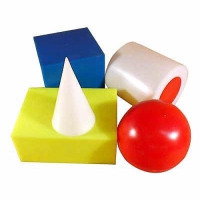 Набор геометрических тел демонстрационный - «globural.ru» - Архангельск