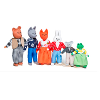 Набор шагающих кукол к сказке "Теремок" - «globural.ru» - Архангельск