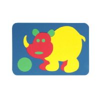 Мозаика "Носорог" - «globural.ru» - Архангельск