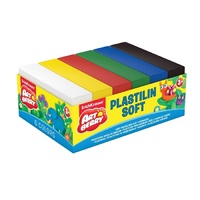 Пластилин мягкий Artberry 6 цветов/300 г, картонный поддон - «globural.ru» - Архангельск