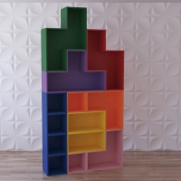 Стеллаж для игрушек "Цветная стройка" - «globural.ru» - Архангельск