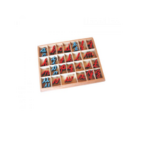 Английский подвижный деревянный алфавит - «globural.ru» - Архангельск