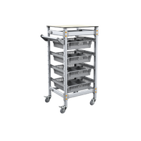 Тележка 1-секционная для учебных наборов и цифровых лабораторных комплексов SenseDisc - «globural.ru» - Архангельск