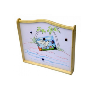 Двухсторонняя панель для игровых зон "Зеркальная и магнитно-маркерная доска" - «globural.ru» - Архангельск