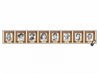 Интерактивный стенд-лента "Выдающиеся путешественники и ученые-географы" адаптивный, с сенсорным пультом управления и планшетом со шрифтом Брайля - «globural.ru» - Архангельск