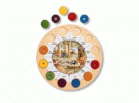 Наборы карточек. Палитра круглая: Серия "Английский язык". "Гарри и Салли: Идем за покупками". - «globural.ru» - Архангельск