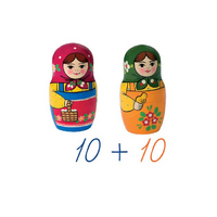 Счетный материал на магнитах "Матрешки". - «globural.ru» - Архангельск