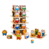 Деревянная игрушка "Звериная башня" - «globural.ru» - Архангельск