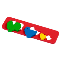 Рамка-вкладыш "Фигурки животных Куры" - «globural.ru» - Архангельск