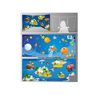 Стенд для сюжетно-ролевых игр 2-х сторонний (пиратские острова, космос) - «globural.ru» - Архангельск