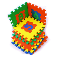 Коврик Цифры (28х28см 10 штук) - «globural.ru» - Архангельск