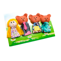 Набор пальчиковых кукол к сказке "Три медведя" - «globural.ru» - Архангельск