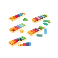 Набор для творческого конструирования "Цветные формы. Базовый набор 1" - «globural.ru» - Архангельск