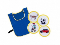 Игровой комплект "Жилет-накидка" с набором тематических картинок - «globural.ru» - Архангельск