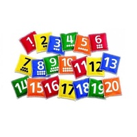 Набор "Мешочки с цифрами"  20 штук - «globural.ru» - Архангельск