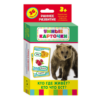 Карточки Домана "Кто где живет, кто что ест" - «globural.ru» - Архангельск